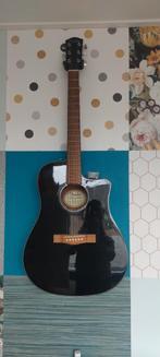 Fender elektrische akoestische western gitaar, Ophalen, Zo goed als nieuw, Western- of Steelstringgitaar