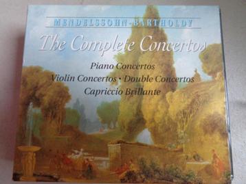 CD box Mendelssohn-Bartholdy De complete concerten beschikbaar voor biedingen