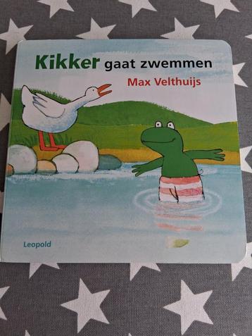 kartonnen boek max velthuijs - kikker gaat zwemmen  beschikbaar voor biedingen