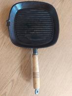 Gietijzeren grillpan, Ophalen of Verzenden, Gebruikt, Gietijzer