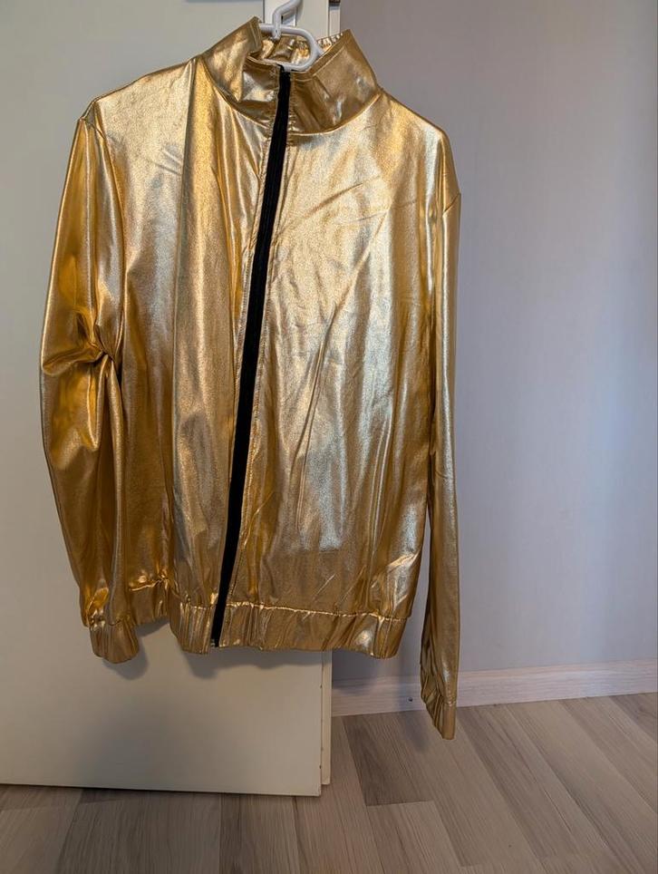 Carnavalskleding, fout goud, trainingspak, maat M, Kleding | Heren, Carnavalskleding en Feestkleding, Nieuw, Ophalen