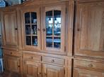 Grote Eikenhouten Kast, Ophalen, Gebruikt, 50 tot 75 cm, 200 cm of meer