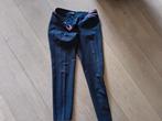 blauwe elastische broek roodwit taille Taifun mt 36, Kleding | Dames, Blauw, Ophalen of Verzenden, Zo goed als nieuw, Taifun