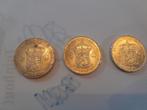 Zilveren wilhelmina gulden 1924 1939en 1940, Postzegels en Munten, Munten | Nederland, Ophalen of Verzenden, Koningin Wilhelmina