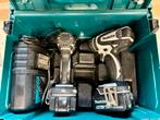 Makita Boor- en Schroefmachine Set 18V White Limited Edition, Doe-het-zelf en Verbouw, Gereedschap | Boormachines, Ophalen of Verzenden