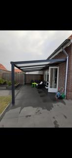 Gumax terrasoverkapping antraciet 5.,06m x 3,50m, Tuin en Terras, Ophalen, Zo goed als nieuw, Veranda