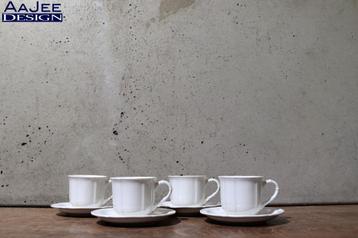 Villeroy & Boch – Kop & schotels – Serie Manoir – Set van 4  beschikbaar voor biedingen