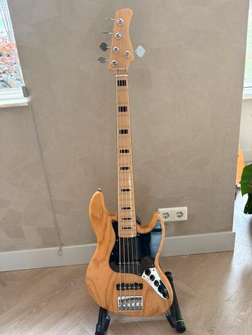Sire Marcus Miller bass vintage V7 swamp ash-5 NT 2nd gen beschikbaar voor biedingen
