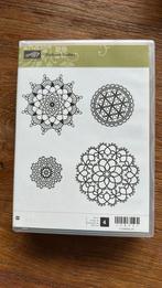 Stampin up Delicate Doilies, Hobby en Vrije tijd, Stempelen, Ophalen of Verzenden, Zo goed als nieuw, Houten stempel