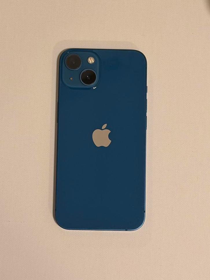 Iphone 13 blue 128gb, Telecommunicatie, Mobiele telefoons | Apple iPhone, Zo goed als nieuw, 128 GB, iPhone 13, Blauw, Ophalen of Verzenden