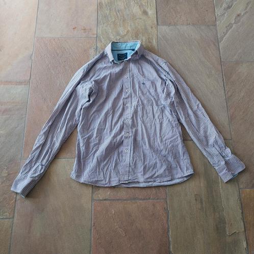 Overhemd Baileys maat M, Kleding | Heren, Overhemden, Gedragen, Halswijdte 39/40 (M), Blauw, Ophalen of Verzenden