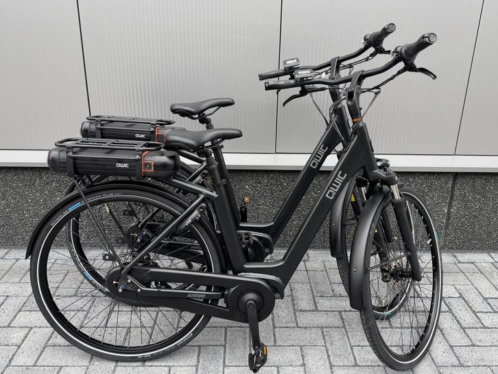 Set Qwic Premium middenmotor elektrische fietsen, Fietsen en Brommers, Elektrische fietsen, Zo goed als nieuw, Overige merken