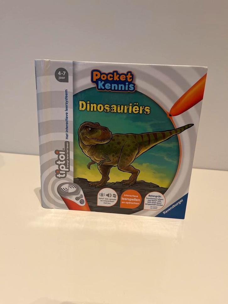 Tiptoi Pocket Kennis Dinosauriërs - Interactief Leerspel, Kinderen en Baby's, Speelgoed | Educatief en Creatief, Zo goed als nieuw