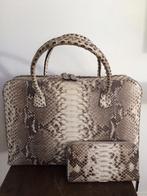 Fred de la Bretoniere tas van luxe python leer, Ophalen, Zo goed als nieuw, Overige kleuren, Handtas
