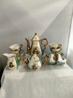 Vintage Koffieservies met Molenmotief, Antiek en Kunst, Antiek | Servies compleet, Ophalen of Verzenden