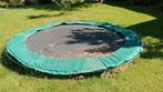 Grote Berg trampoline type gold spring, Ophalen, Gebruikt