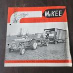 McKee Harvester Folder - Oldtimer Landbouw, Ophalen of Verzenden, Gelezen, McKee, Folder