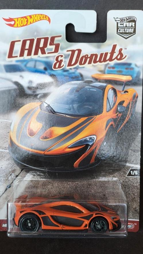 Mc Laren P1 1:64 Hotwheels Cars & Donuts Pol, Hobby en Vrije tijd, Modelauto's | Overige schalen, Zo goed als nieuw, Verzenden