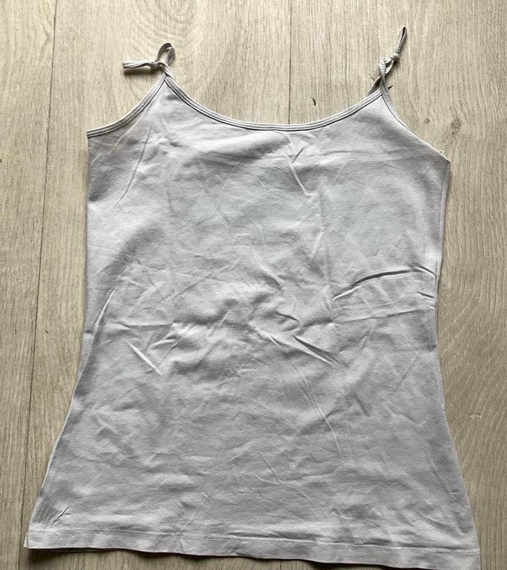 Esmara Top - Maat M - Grijs, Kleding | Dames, Tops, Zo goed als nieuw, Maat 38/40 (M), Grijs, Zonder mouw, Ophalen of Verzenden