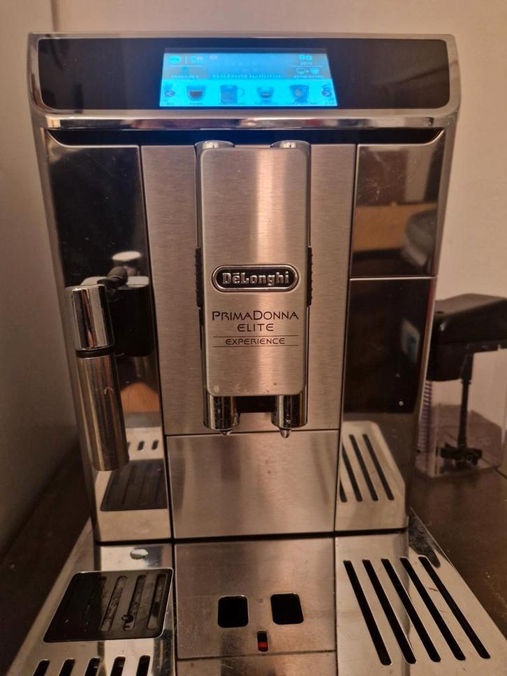 DeLonghi PrimaDonna Elite Experience ECAM 650.85.MS, Witgoed en Apparatuur, Koffiezetapparaten, Gebruikt, Koffiebonen, Espresso apparaat