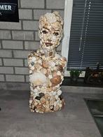 Schelpen sculptuur buste, Antiek en Kunst, Ophalen