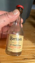 Miniatuur flesje Hartevelt drank, Ophalen of Verzenden, Zo goed als nieuw, Gehele gezicht