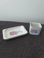 Vintage Asbak en sigarettenbakje Hollohaza Hungary 1831, Ophalen of Verzenden