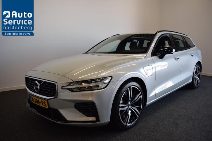 Volvo V60 2.0 T6 340pk AUT8 R-Design Twin Engine AWD Trekhaa, Auto's, Volvo, Bedrijf, Te koop, V60, 4x4, ABS, Achteruitrijcamera