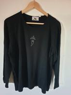 Zwart shirt. Lange mouwen. Maat 46. Setterlain., Zwart, Ophalen of Verzenden, Lange mouw, Gedragen
