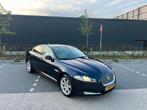Nette Jaguar XF 2.2D 120KW 2014 Blauw met NAP, Auto's, Automaat, Euro 5, Achterwielaandrijving, Beige