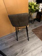 Bartafel met 4 barkrukken, Huis en Inrichting, Stoelen, Ophalen, Gebruikt, Bruin, Vier