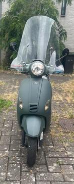 Turbho RL50 PL-C Retro Scooter Snortfiets Groen, Fietsen en Brommers, Snorfietsen en Snorscooters, Ophalen, Zo goed als nieuw
