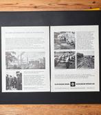 Advertentie Klöckner-Stahl ‘100 jaar voor spoorwegen’ (1964), Verzamelen, Ophalen of Verzenden, Zo goed als nieuw, Trein