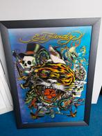 Ed Hardy schilderij 3D, Ophalen