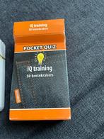 Pocket Quiz IQ-training (PQ33), Ophalen of Verzenden, Zo goed als nieuw