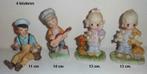4 beeldjes kids en 2 beeldjes Zweedse SAMI kinderen, Ophalen of Verzenden, Zo goed als nieuw