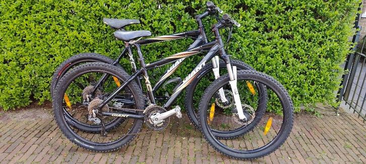 Mountain bikes, Fietsen en Brommers, Fietsen | Mountainbikes en ATB, Gebruikt, Giant, 53 tot 57 cm, Fully, Ophalen