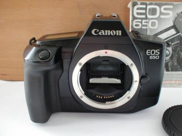 Canon EOS 650 reflexcamera beschikbaar voor biedingen