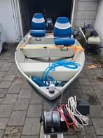 Aluminium Visboot met Trailer, Watersport en Boten, Ophalen of Verzenden