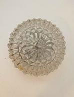 Relief glazen jaren 70 plafondlamp / wandlamp, Gebruikt, Onbekend, Ophalen of Verzenden, Glas