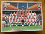 Vintage Ajax puzzel, seizoen ‘97-‘98, compleet, Ophalen of Verzenden, Zo goed als nieuw, Ajax, Overige typen