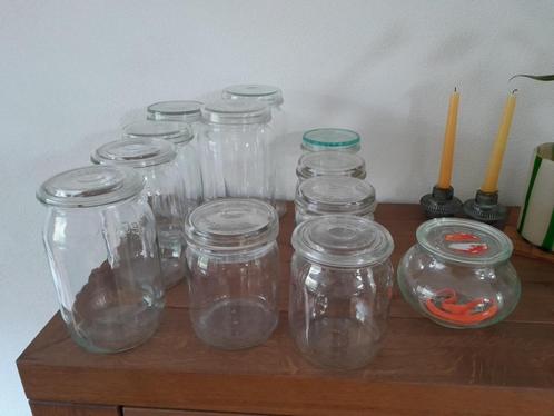 weckflessen weckpotten wekfles wekpot 1 euro per stuk, Huis en Inrichting, Keuken | Potten en Pannen, Gebruikt, Glas, Ophalen of Verzenden