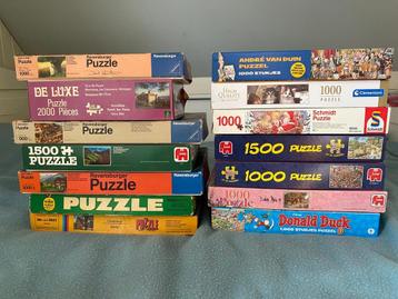 Grote Partij Legpuzzels - Uren Puzzelplezier! beschikbaar voor biedingen