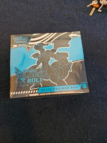 Pokémon Black Bolt Elite Trainer Box (Sealed) beschikbaar voor biedingen