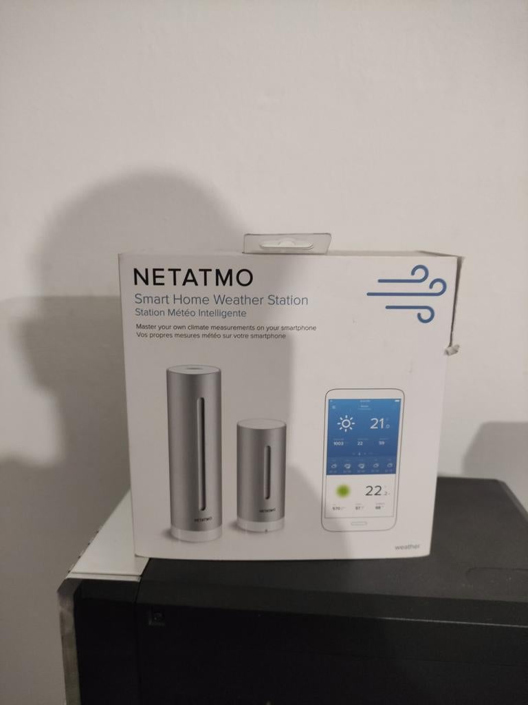 Netatmo Smart Home Weerstation - Nieuwstaat!, 73/77 rue de Sèvres, 92100 Boulogne-Billancourt, France, Zo goed als nieuw, Contact@netatmo.com