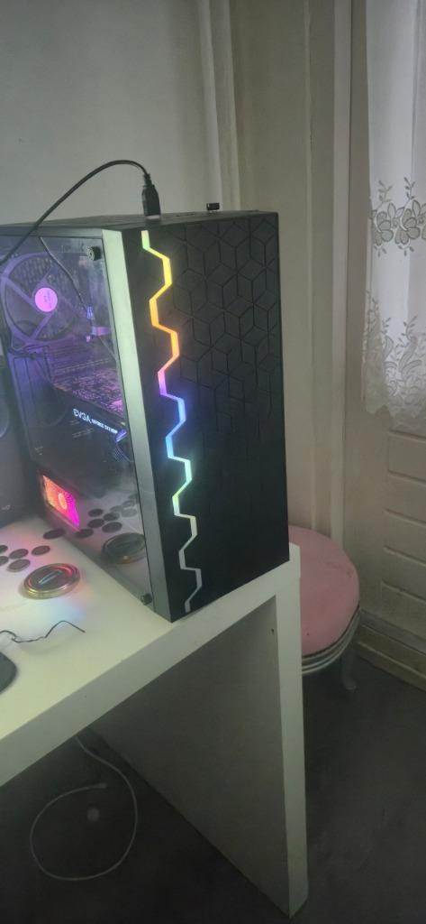 RGB Gamepc met server board 64gb gtx 1070 nvme, Computers en Software, Desktop Pc's, Zo goed als nieuw, 3 tot 4 Ghz, SSD, 64 GB of meer