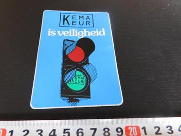 sticker KEMA KEUR is veiligheid *  beschikbaar voor biedingen