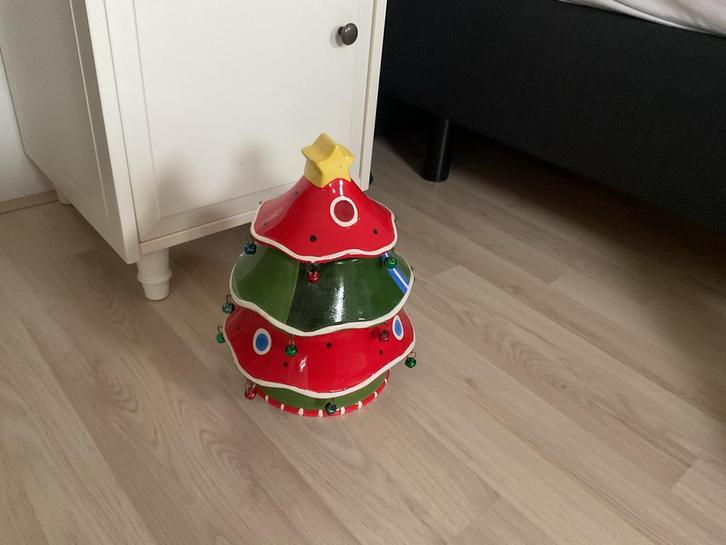 Stenen Kerst Pot - Kerstboom Design, Diversen, Kerst, Nieuw, Ophalen of Verzenden