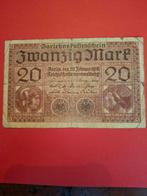 20 Mark biljet Berlijn 1918, Ophalen of Verzenden