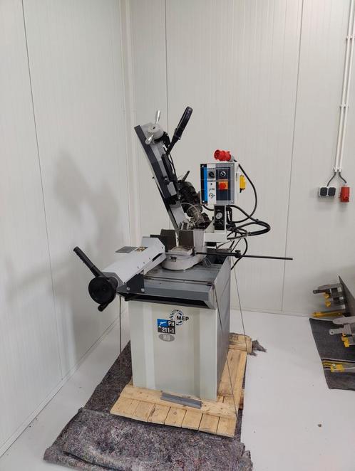 Mep PH211-1 HB 400V bandzaagmachine, Doe-het-zelf en Verbouw, Gereedschap | Zaagmachines, Zo goed als nieuw, Lintzaag, 1200 watt of meer